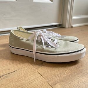 Light green Vans